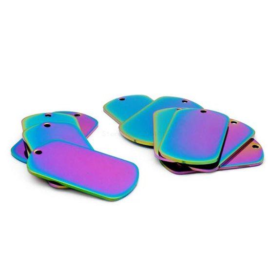 Wholesale 20PCS Pet Supplies Personalized Dog ID Tag Stainless Steel Custom Engraved Cat Pendant Accessories 7