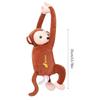 Cute Plush Monkey Hanging Tissue Boxes Animal Napkin Tissue Paper Boxes Holder for Car Home Garden Kitchen Storage