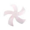 1Pc Large Wind Fan Blade for 16 Inch Household Plastic Fan Blade Five Leaves With Nut Cover For Pedestal Fan Table Fan Wall Fan