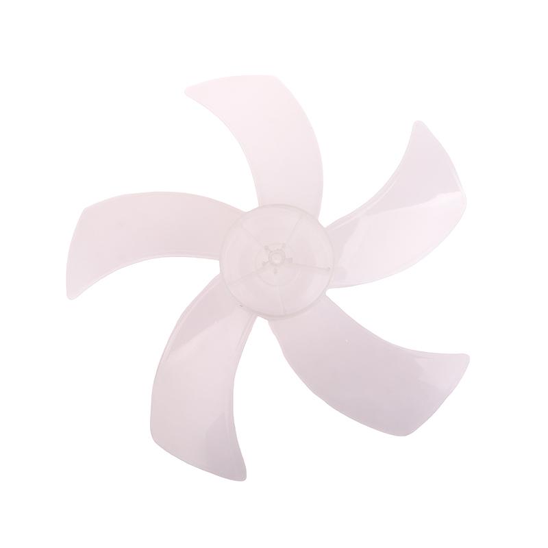 1Pc Large Wind Fan Blade for 16 Inch Household Plastic Fan Blade Five Leaves With Nut Cover For Pedestal Fan Table Fan Wall Fan