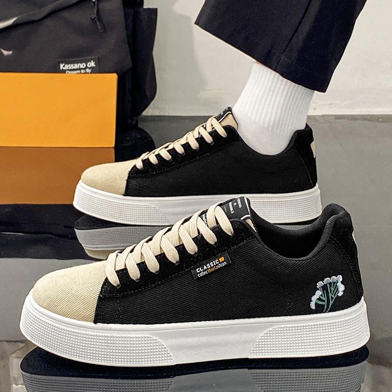 39-44 Fashion Outdoor Canvas Board Shoes for Men's Sneakers Casual Platform Luxus Designer Tênis Masculino Student Shoes for Boy