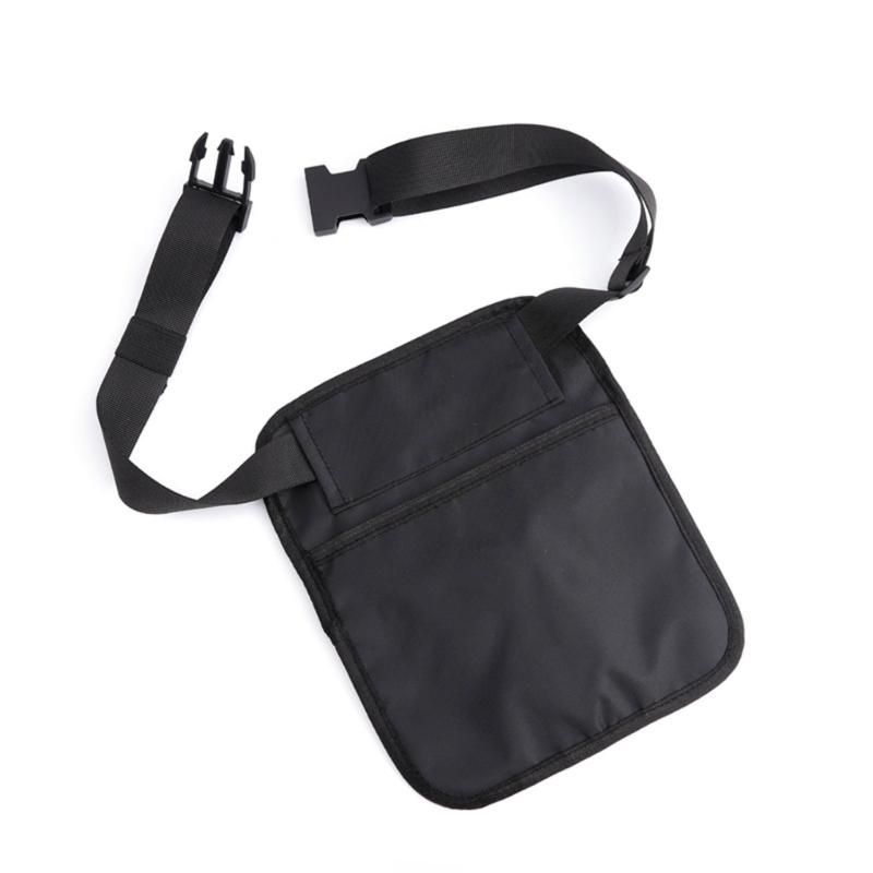Waist Pouch Large Restaurant Waitress Accessories Bag with Adjustable Belt Utility Money Bag Working Serving Apron