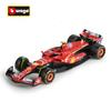Bburago 1:43 Ferrari 2024 SF24 #16 #55 Samochód Wyścigowy F1 Formuła Statyczna Symulacja Metalowy Model Diecast
