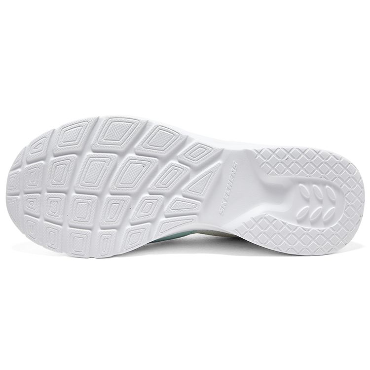 Skechers Comfortable Versatile Low-Top Casual Shoes Women Sneakers White Aqua 896272-WMLT