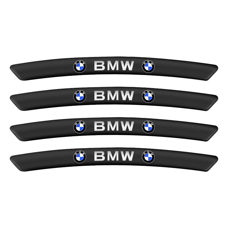 4Pcs Auto Wheel Hub Badge Tire Rim Stickers Accessories For BMW E46 E39 E90 E60 E36 F30 F10 E34 E30 F20 E92 M3 M4 X5 X6