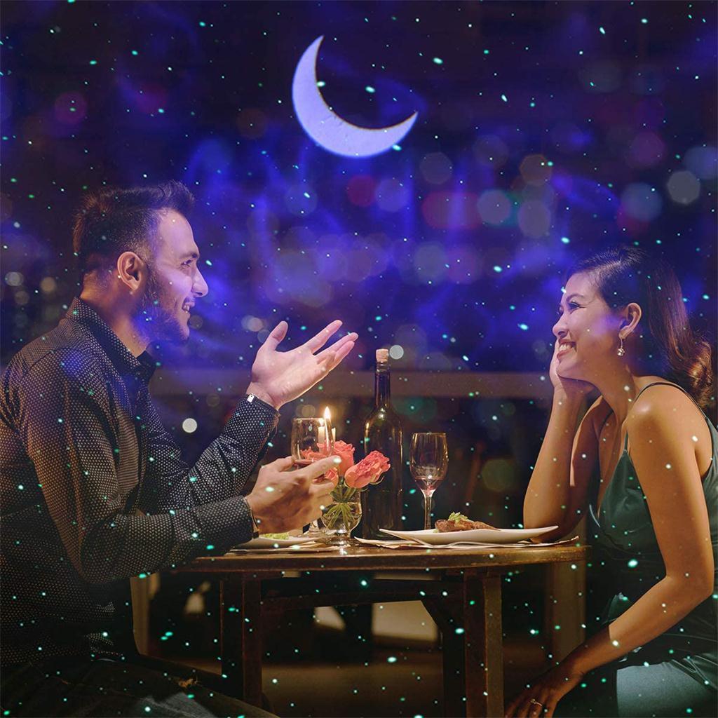 LED Lightful Night Sky Projector Lamp  Star Light Room  Decor