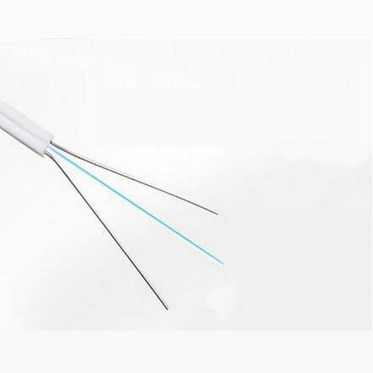 Indoor/Outdoor Single-Mode FTTH Butterfly Optical Cable - 1-Core/2-Core Fiber