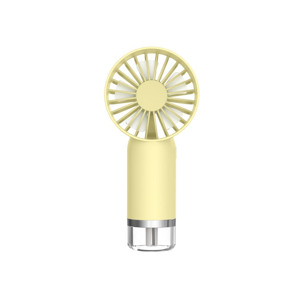 USB Rechargeable Handheld Mini Spray Fan for Dorms and Desktops