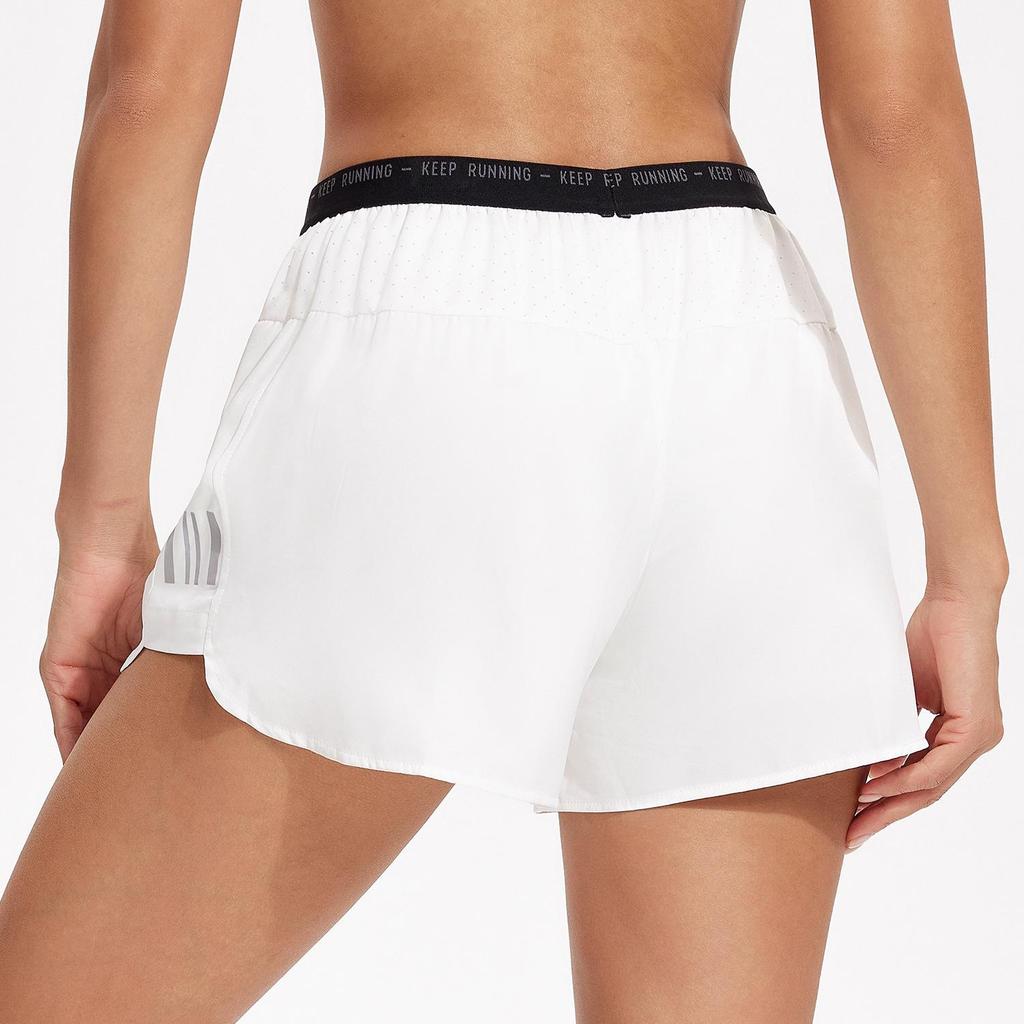 Unisex prodyšné běžecké šortky proti odhalení na léto - Falešný dvoudílný design pro ranní fitness a maratony