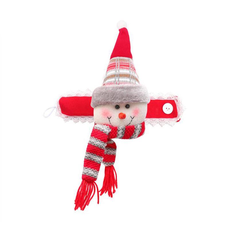 Christmas Curtain Buckle Xmas Santa Claus Curtain Tieback Curtain Hook Clips Hanging Ornament Buckle Clip Holdback Window Decor