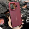 Red Camera Frame with Luxury Textured Case For IQOO 15 Ultra IQOO 15R 13 Vivo IQOO Z11 Turbo z10 turbo pro Ultimate Design Cover