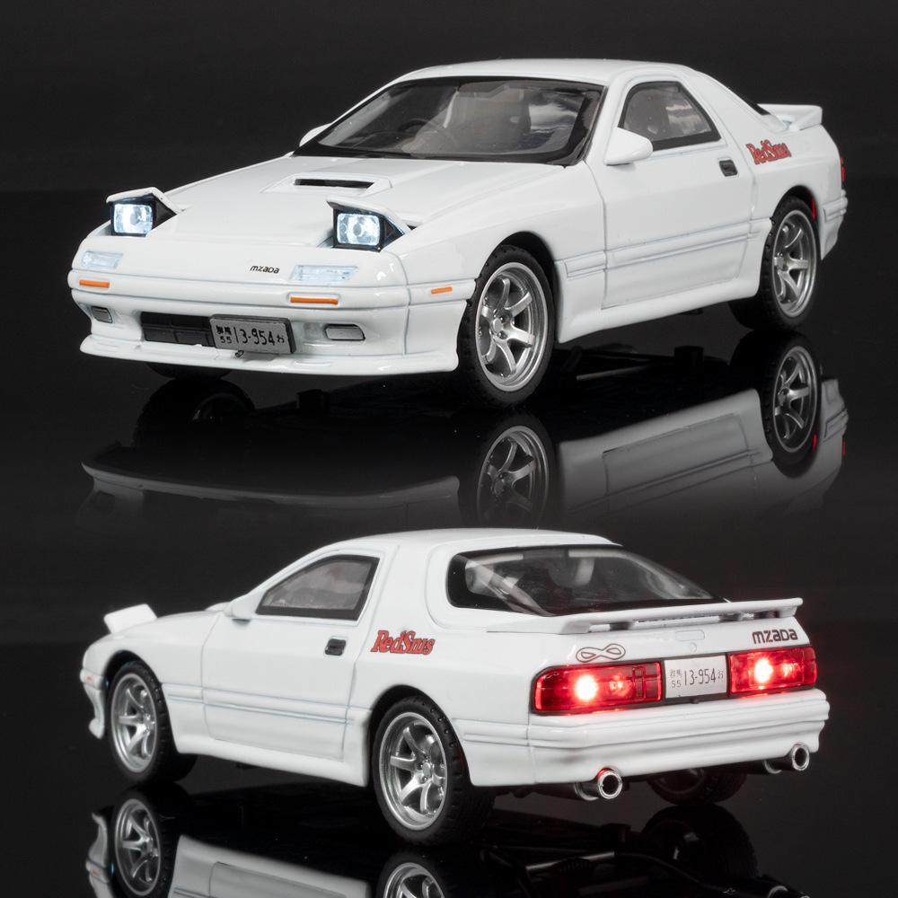 1:32 Alloy Mazda RX-7 Sports Car Model Toy - Children's Gift