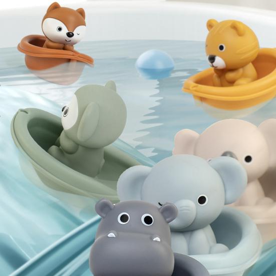 Finger Puppets Bath Toys for Kids Stacking Sensory Finger Puppets Educational Learning