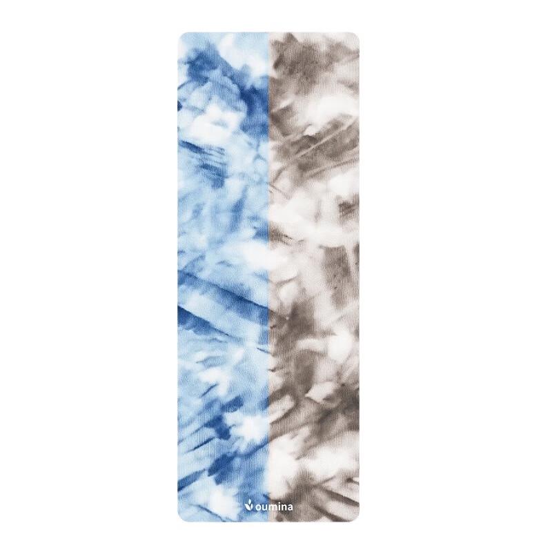 Yimai Anti-Slip Rubber PU Yoga Mat with Alignment Lines