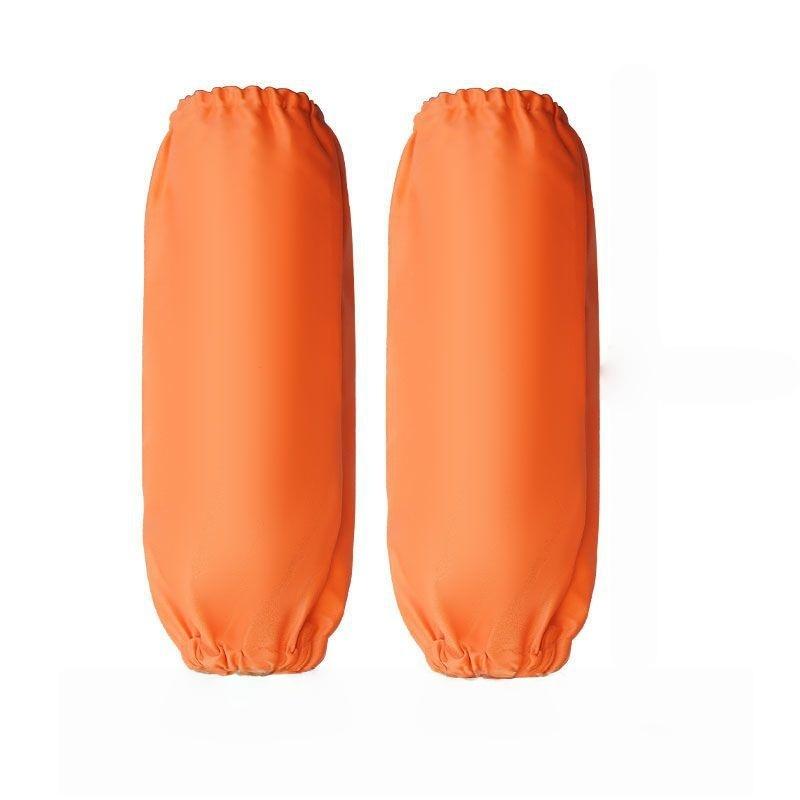 1 Pair Welding Sleeves Heat Resistant Flame Retardant Arm Protection Portable Welding Arm Guard For Industrial Work оранжевый