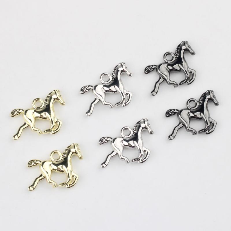 Vintage Horse Necklaces Long Chains Animals Pendant Necklace For Men Women Hip Hop Punk Horse Necklace
