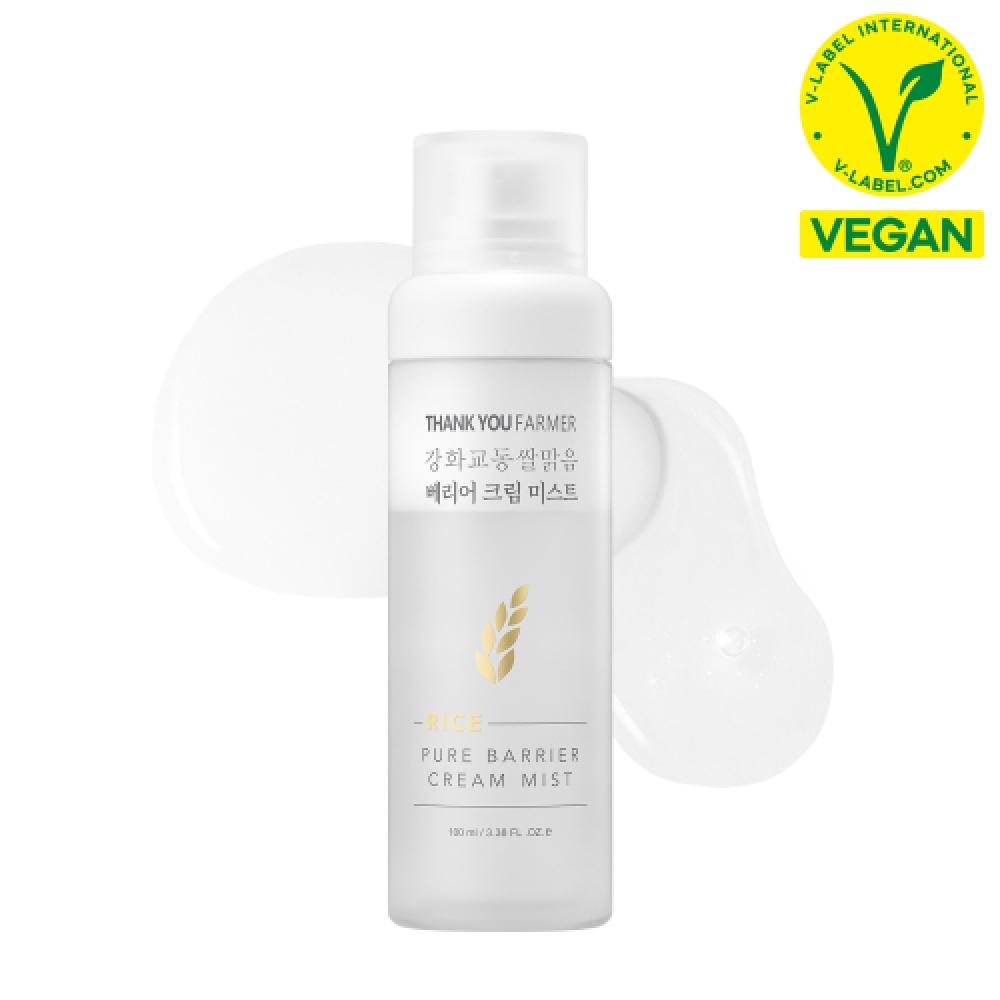 Thank You Farmer Ganghwa Gyodong Rice Clear Barrier Cream Mist 100ml FREE