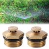 Verstellbare 360° Messing-Refraktions-Sprühdüse Garten Landwirtschaft Bewässerung Sprinkler Jardin Zerstäuber-Sprühgerät 1/2" Außengewinde