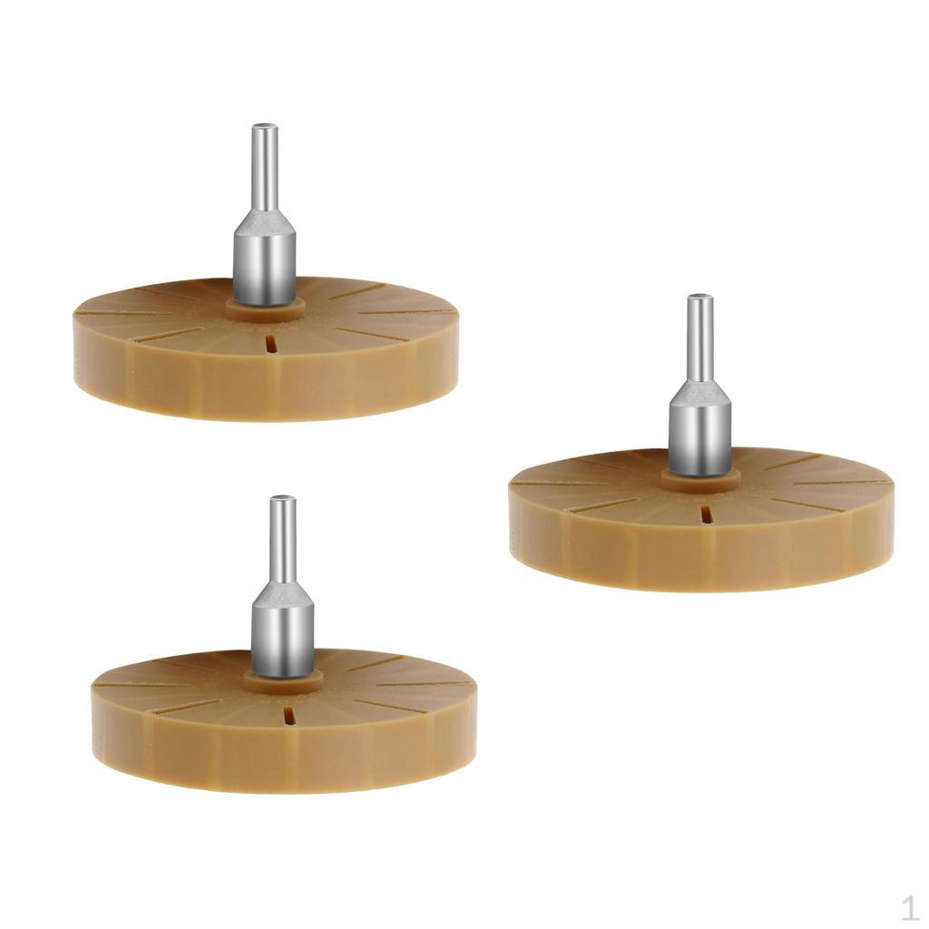 3x Remover Decal Eraser Wheel Pinstripe Stripe Tape Remove