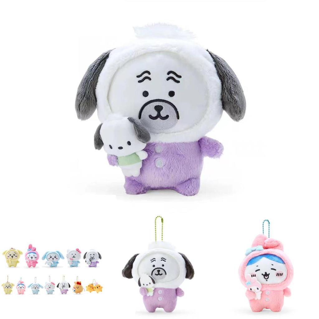 Adorable And Soft Sanrio Plush Toy Collection Featuring Cinnamoroll And Pompompurin