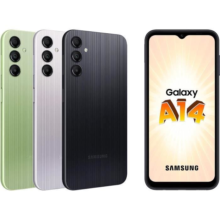 SAMSUNG Galaxy A14 4G Argent 64 Go - Very good condition