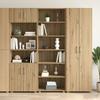 Sideboard Artisan Oak 70 X 41 X 185 Cm Engineered Wood
