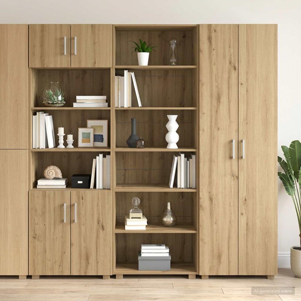 Sideboard Artisan Oak 70 X 41 X 185 Cm Engineered Wood