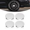 4pcs Wheel Center   57mm Outer Diameter ABS Wheel Center Hub Cover Replacement for  
