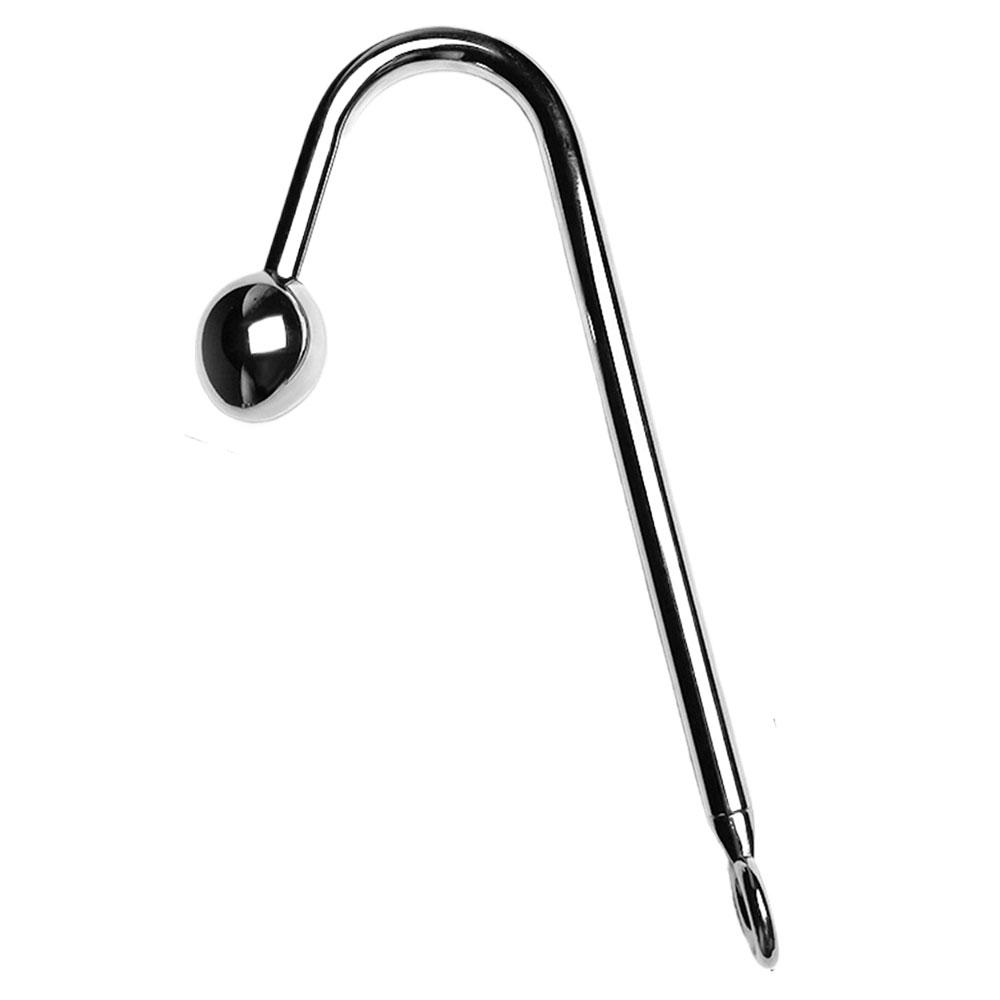 Stainless Steel Anal Hook Anus Balls Metal Anal Dilator Butt Plug Big Anal Beads Prostate Massager Insert Sex Toy for Adult