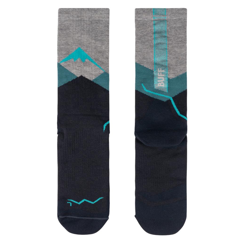 BUFF Merino Lightweight Crew Socks, Unisex black Socks