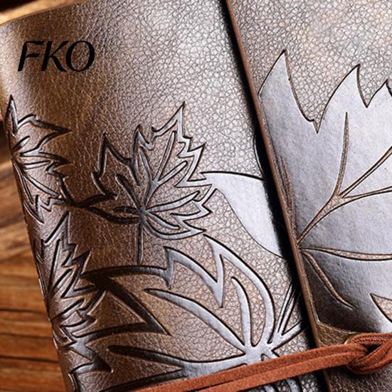 Daily Writing Notebook Vintage Faux Leather Journal, Refillable for Travel Office Writing, A5 Size Lined Blank Dairy Planner, Gift Men & Women