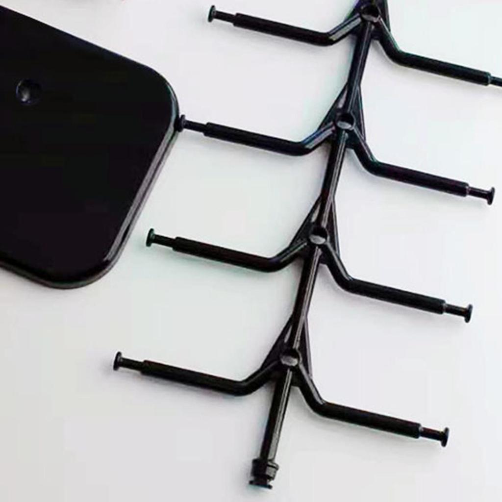 Eyeglass Display Stand Five Layer Plastic Rack Case for Retail Store Glasses Organizer and Tabletop Counter