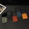 Samsung Z Flip7 Retro Crazy Horse Leather Magnetic Phone Case, Compatible with Flip6/5, Three-Section, Folding Drop-Proof Protective Cover.
