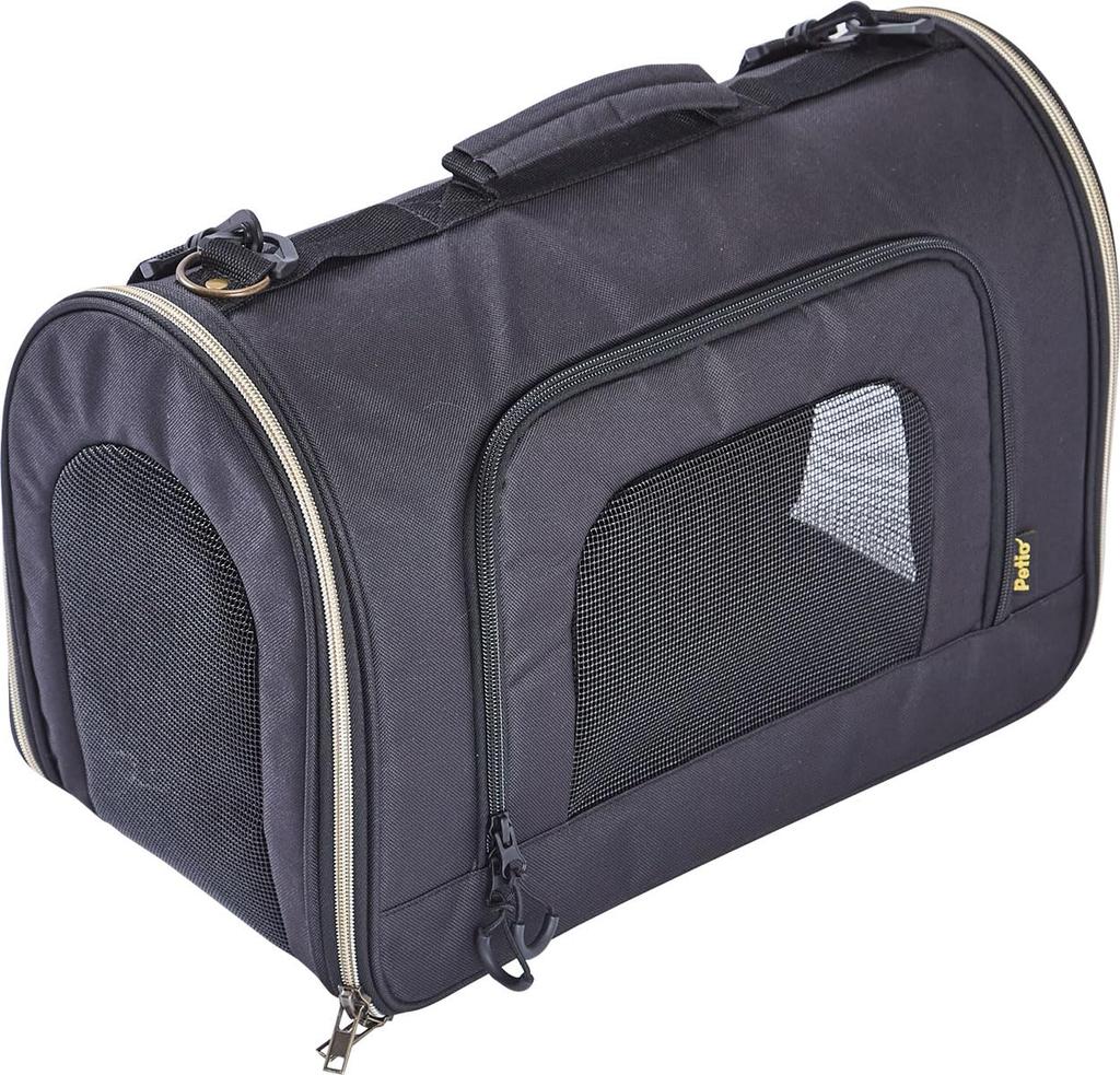 Petio Dog and Cat Carrier Quick and Easy To Pet Soft Carrier S Bag, Use,