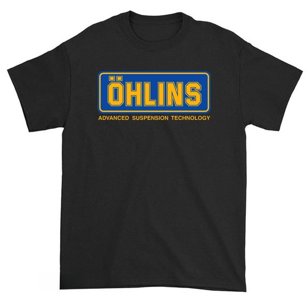 2026 New Ohlins Shock Logo Unisexs Funny TShirt Usa Size S4xl HighEnd Luxury Unisex Style Both Of Unisex And Unisex