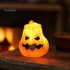 Creative Holiday Party Decor Halloween Pumpkin/Hand/Stump Night Light, Spooky LED Decorative Glowing Ghost Atmosphere Lamp for Indoor Outdoor Tabletop