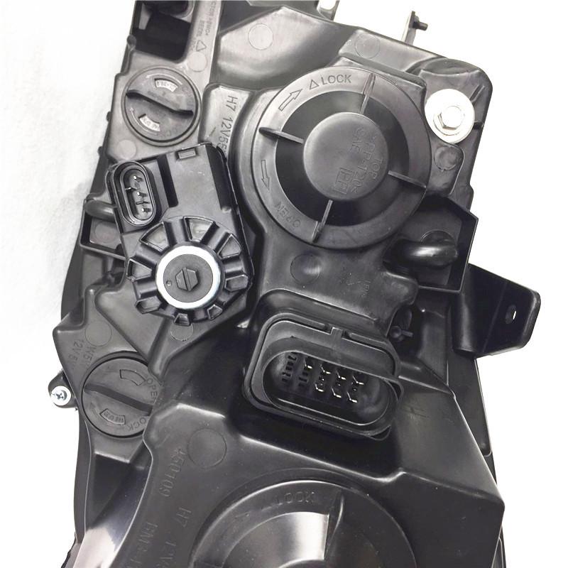 High Brightness Headlight Assembly for Forthing Jingyi S500 - Includes High Beam, Low Beam, and Decorative Light.