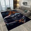 JDMs GTR Flag Car Pattern Carpet Decoration Room Home Outdoor Decor Racing Rug Non Slip Washable Game Style Floor Mat