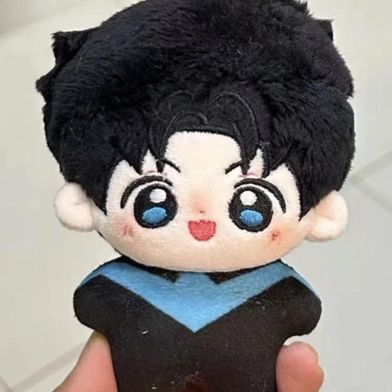 10cm Anime Grayson Todd Kawaii Cosplay Soft Cotton Doll Starfish Body Cartoon Mini Keyring Props Plushies Toy Figures Fans Gift
