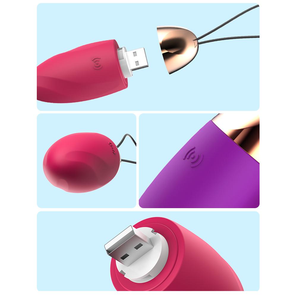Wireless Remote Control Love Egg Vibrator G Spot Vaginal Clitoris Stimulator Body Massager for Adult Women Couples