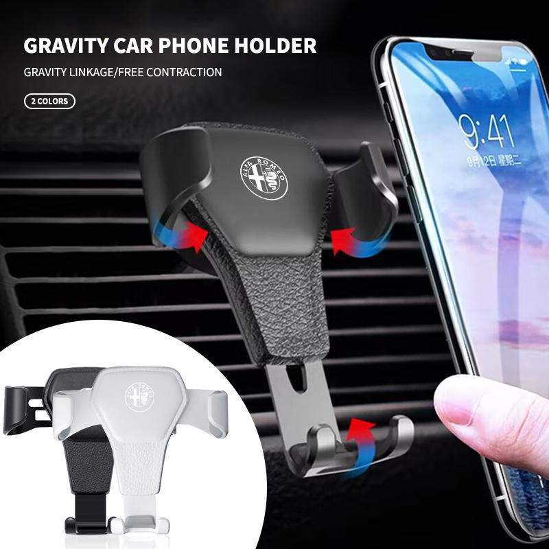 Auto Car Phone Holder Air Vent Clip Mobile Support For Alfa Romeo Land Rover Toyota Hyundai BMW Mercedes Benz Renault MINI Seat