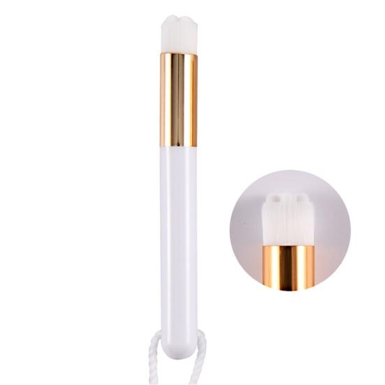 Cleansing Brush Long Handle Soft Bristle Multi-function Facial Cleansing Brushes Nose Pore Deep Cleaning Brush for Women