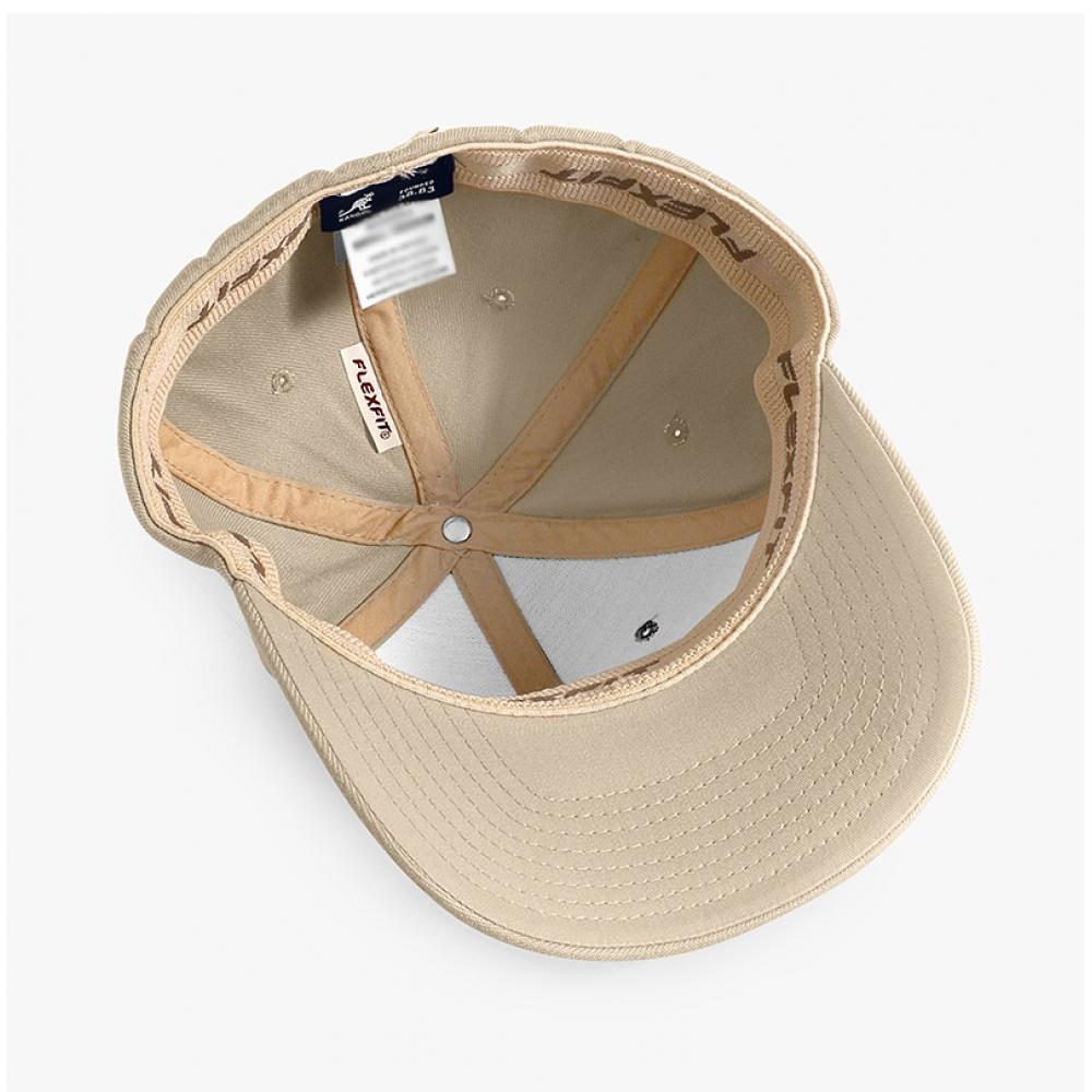 Kangol 8650bc Beige Flex Fit Wool Ball Cap