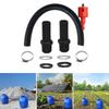Easy Install Rainwater Harvest Connector with 500mm flexible hoses Efficient Water Butt Connection for Water Storage