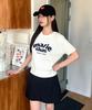 Marie Claire Jacquard Cable Cotton Short Sleeve Knit (Mafbkn07Miv)