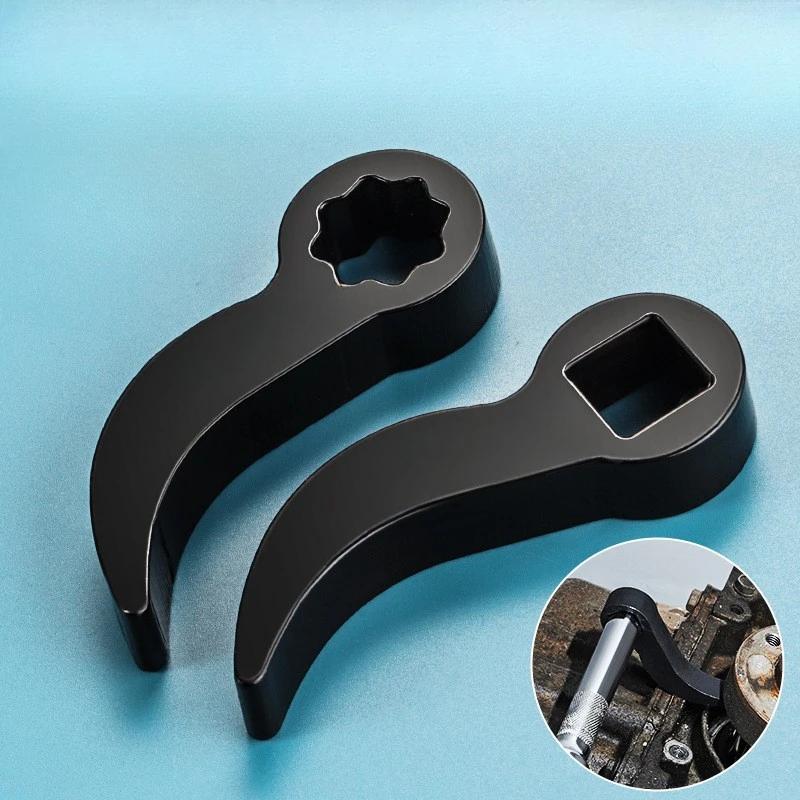 Xiaomi Angle Type Pry Bar Adapter Tool 1/2 Ratchet Open End Wrench Drive Pry Bar Adapter Half Shaft Drive Shaft Removal and Repair Tool