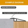 Wear-resistant Threshold Cover Carpet To Tile Edging Trim Strip Flat Button Strip  Doorway