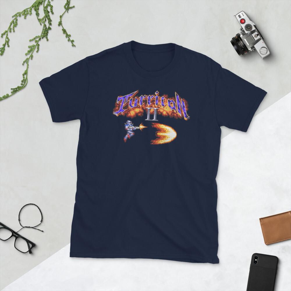 

Turrican Final Fight 2 Amiga C64 retro video game Short-Sleeve Unisex T-Shirt XL