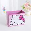 Hello Kitty Kuromi Cinnamoroll Melody Pattern Foldable Desktop Storage Box For Home Office Desk Clutter Management