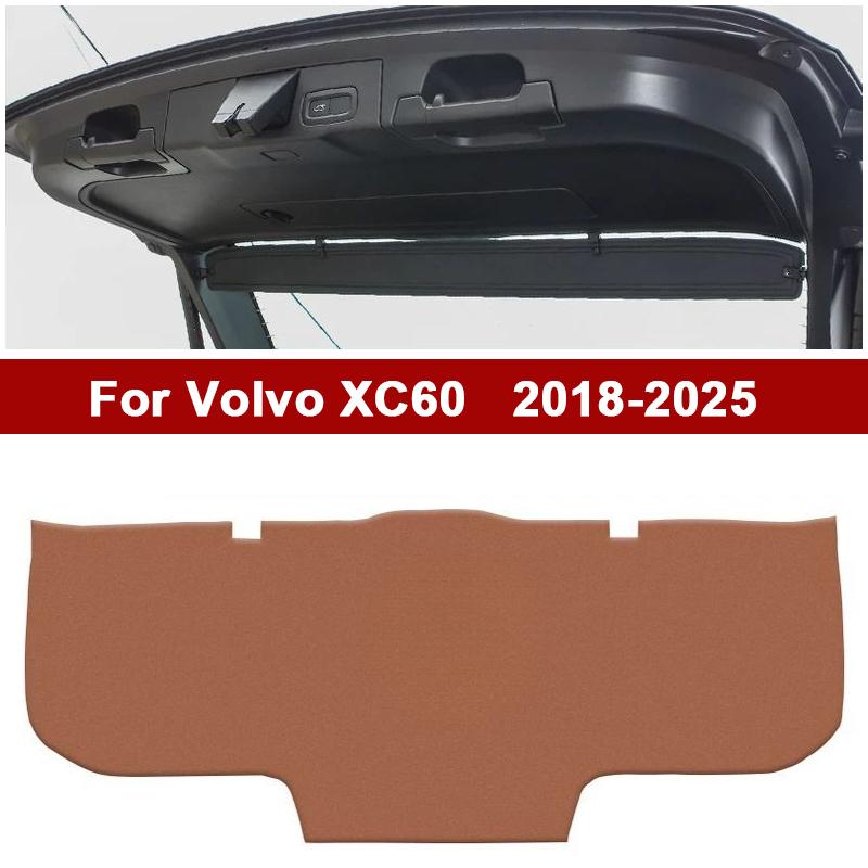 For Volvo C40 XC40 XC60 XC90 Car Tailgate Mat Trunk Liner Cargo Tray Waterproof Rear Bumper Protector Pad Anti-Slip Accessories